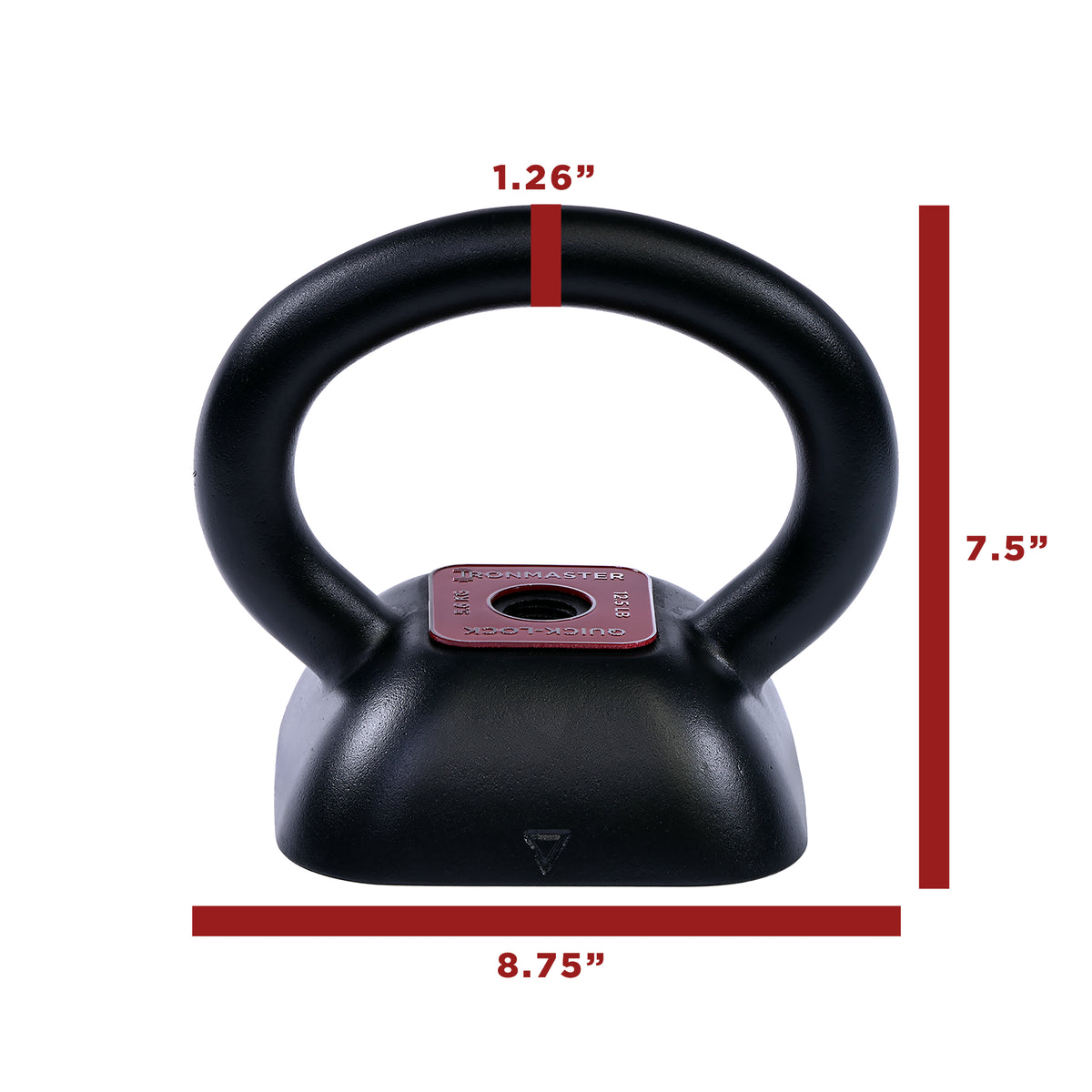 Quick-Lock Adjustable Kettlebell Handle 12.5
