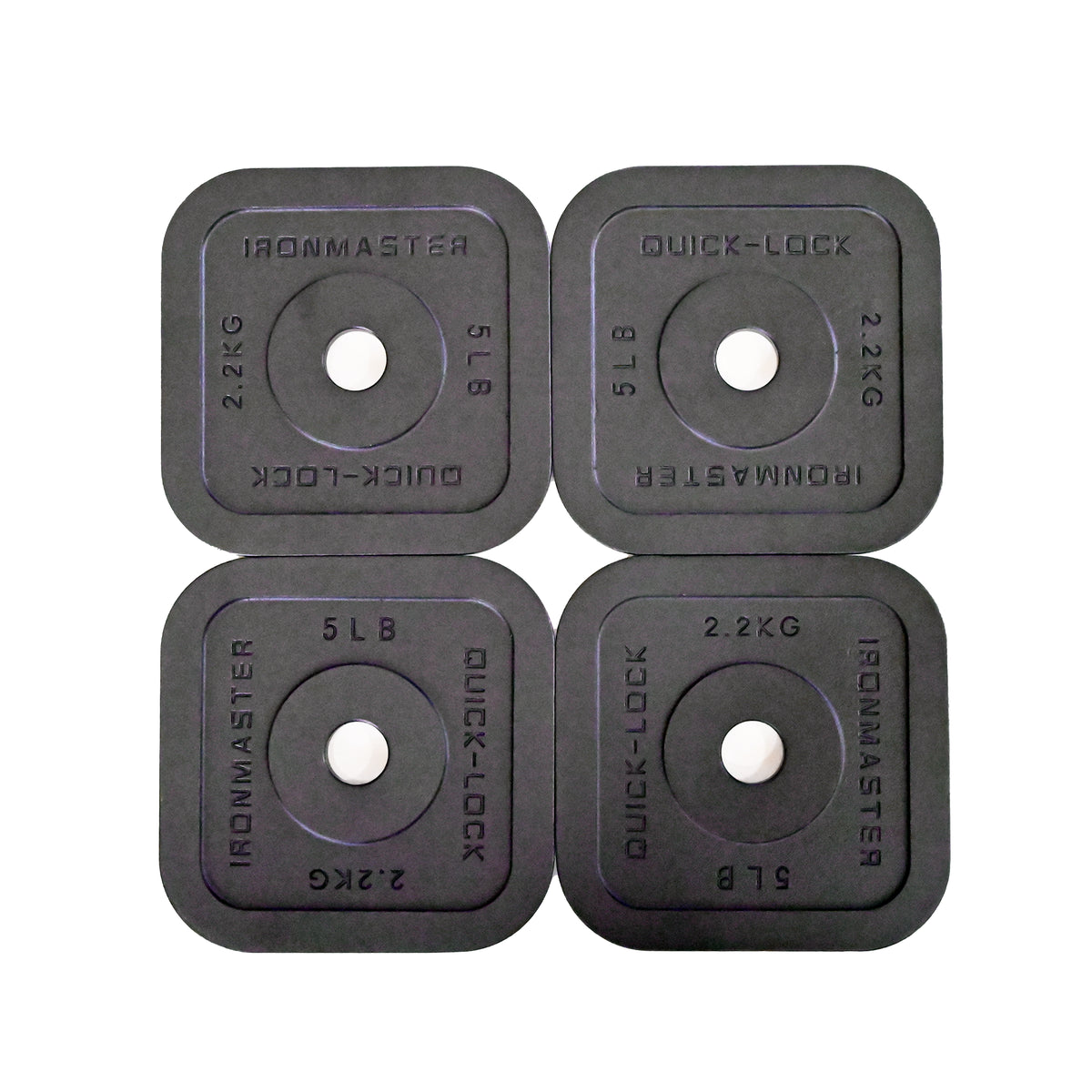 5 lb Quick-Lock Plates, 4 Pack