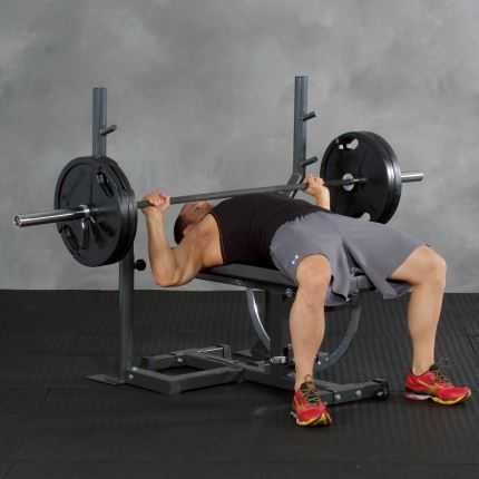 Barbell Adapter for Spotting Stand