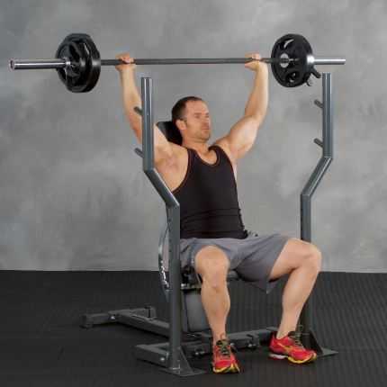 Barbell Adapter for Spotting Stand