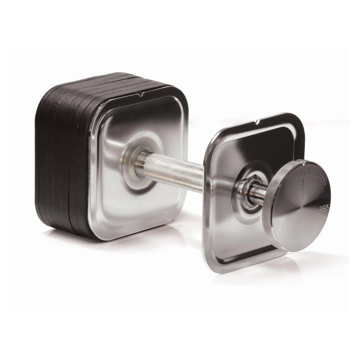 Quick-Lock Adjustable Dumbbell System 45 lb Set