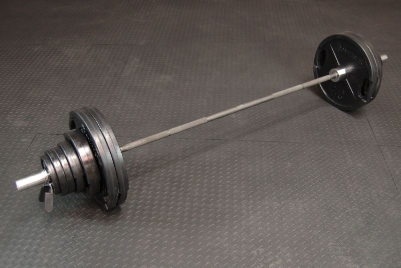 320 lb Olympic Set - Bar, Plates, Collars