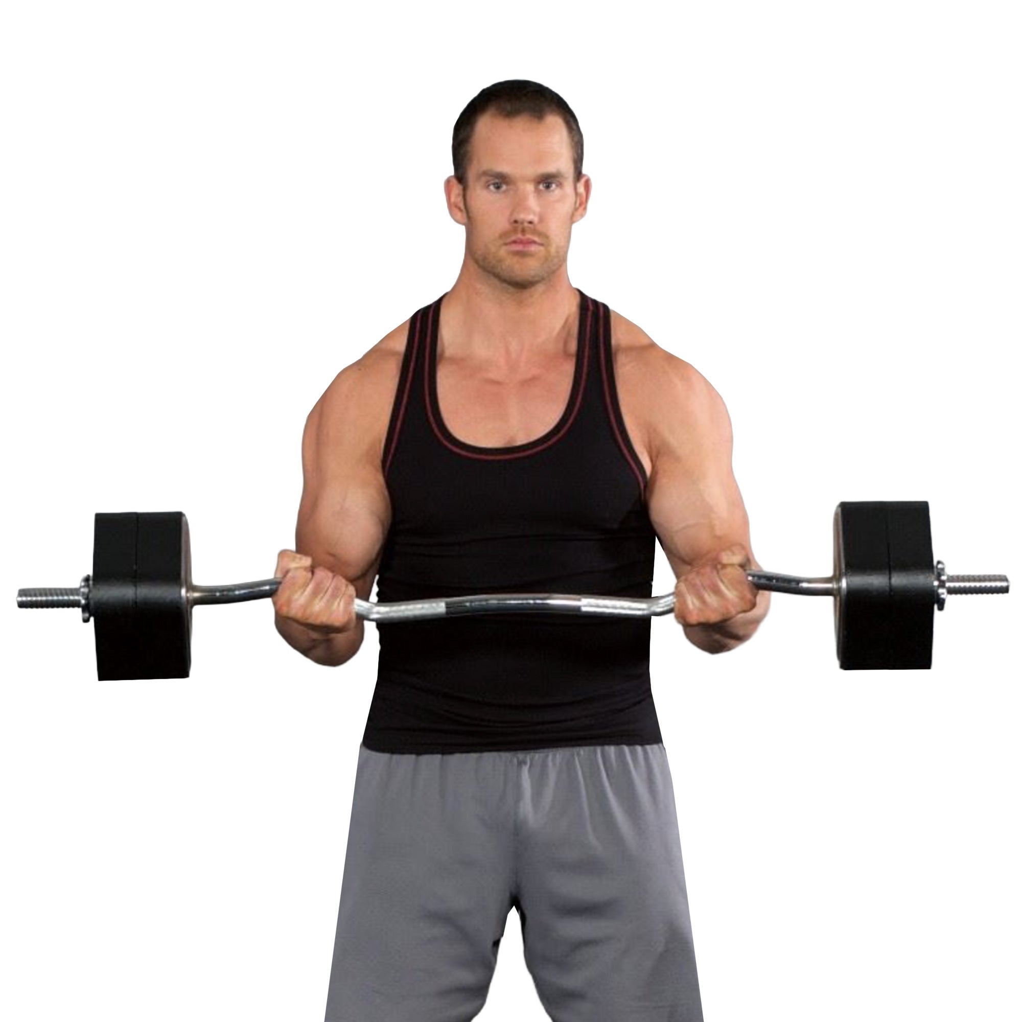 Ironmaster EZ Curl Bar for Quick-Lock Weight Plates | Ironmaster