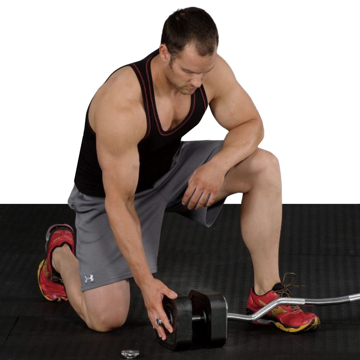 EZ Curl Bar for Quick-Lock Dumbbell Plates- Blem Sale