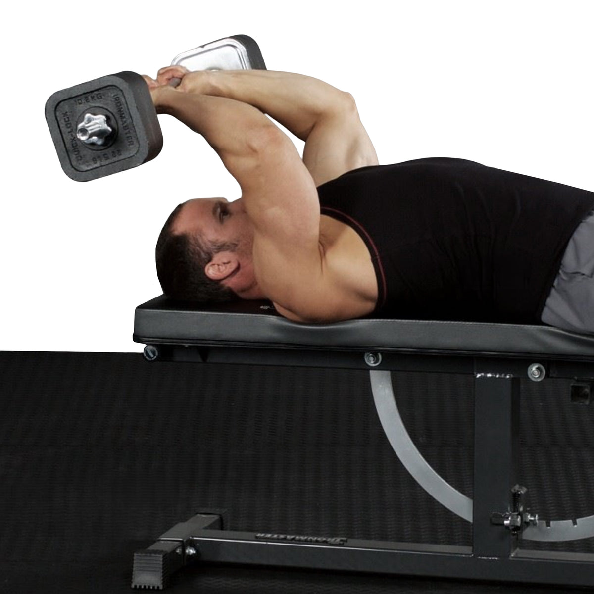 EZ Curl Bar for Quick-Lock Dumbbell Plates