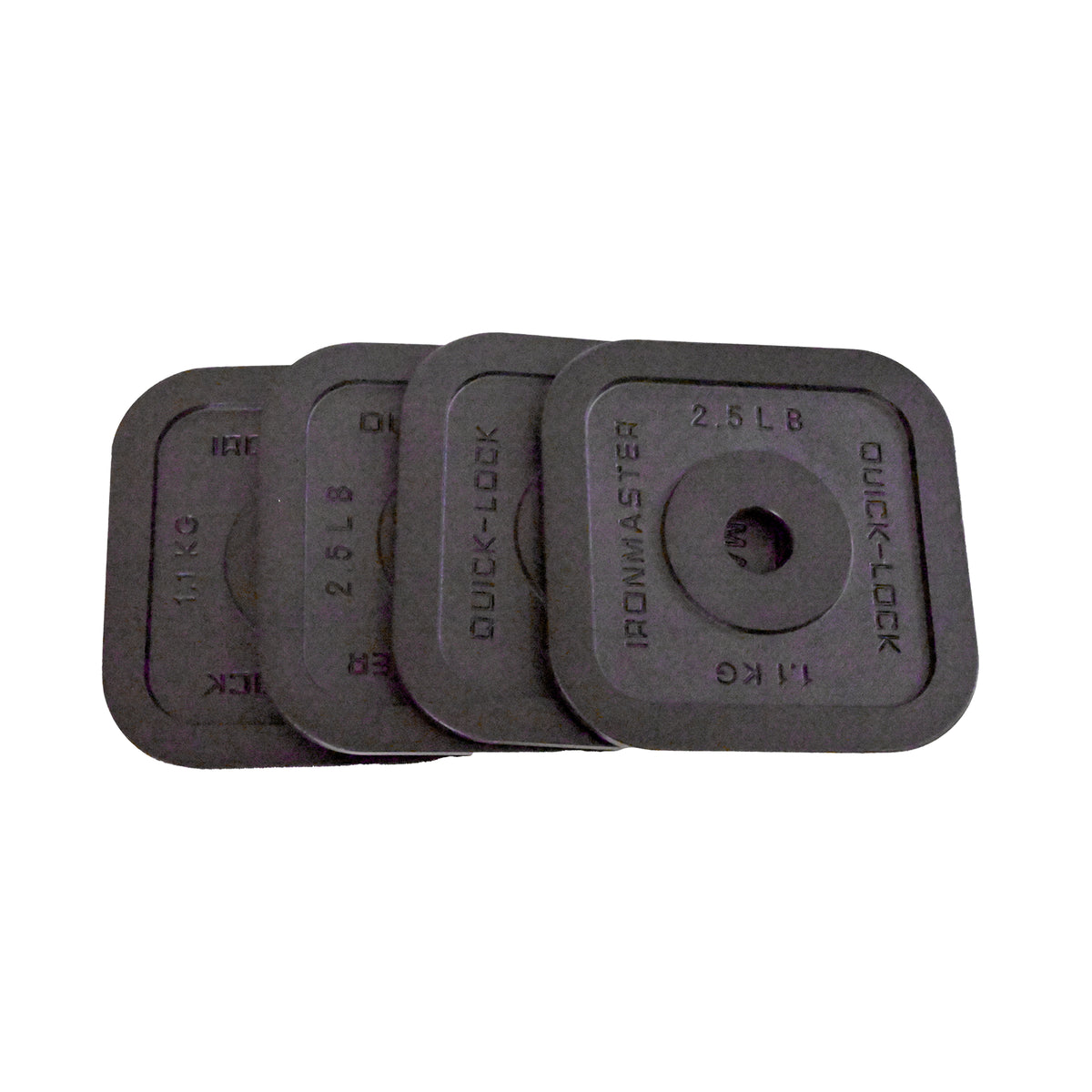 2.5 lb Quick-Lock Plates, 4 Pack