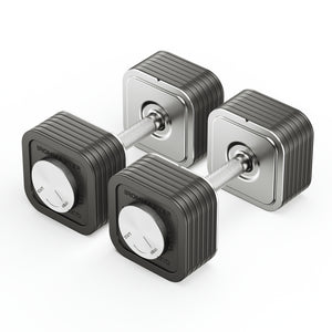 Quick-Lock Adjustable Dumbbell System 75 lb Set