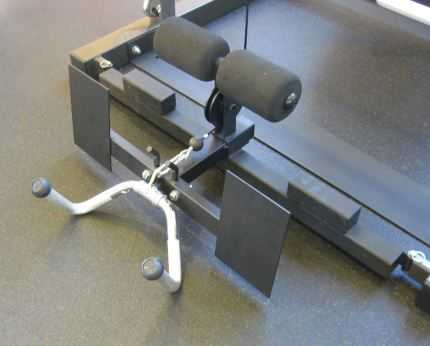 Low Row Foot Plate - BLEM SALE