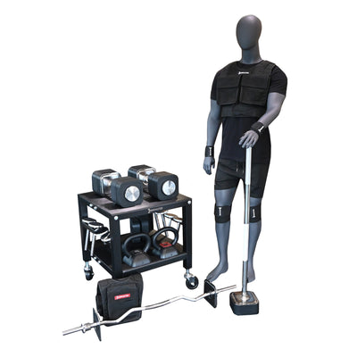 Quick-Lock Adjustable Dumbbells Package