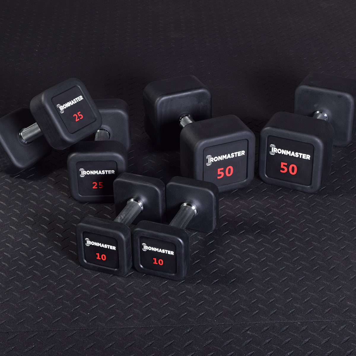 Fixed Weight Rubber Dumbbell (1 each)