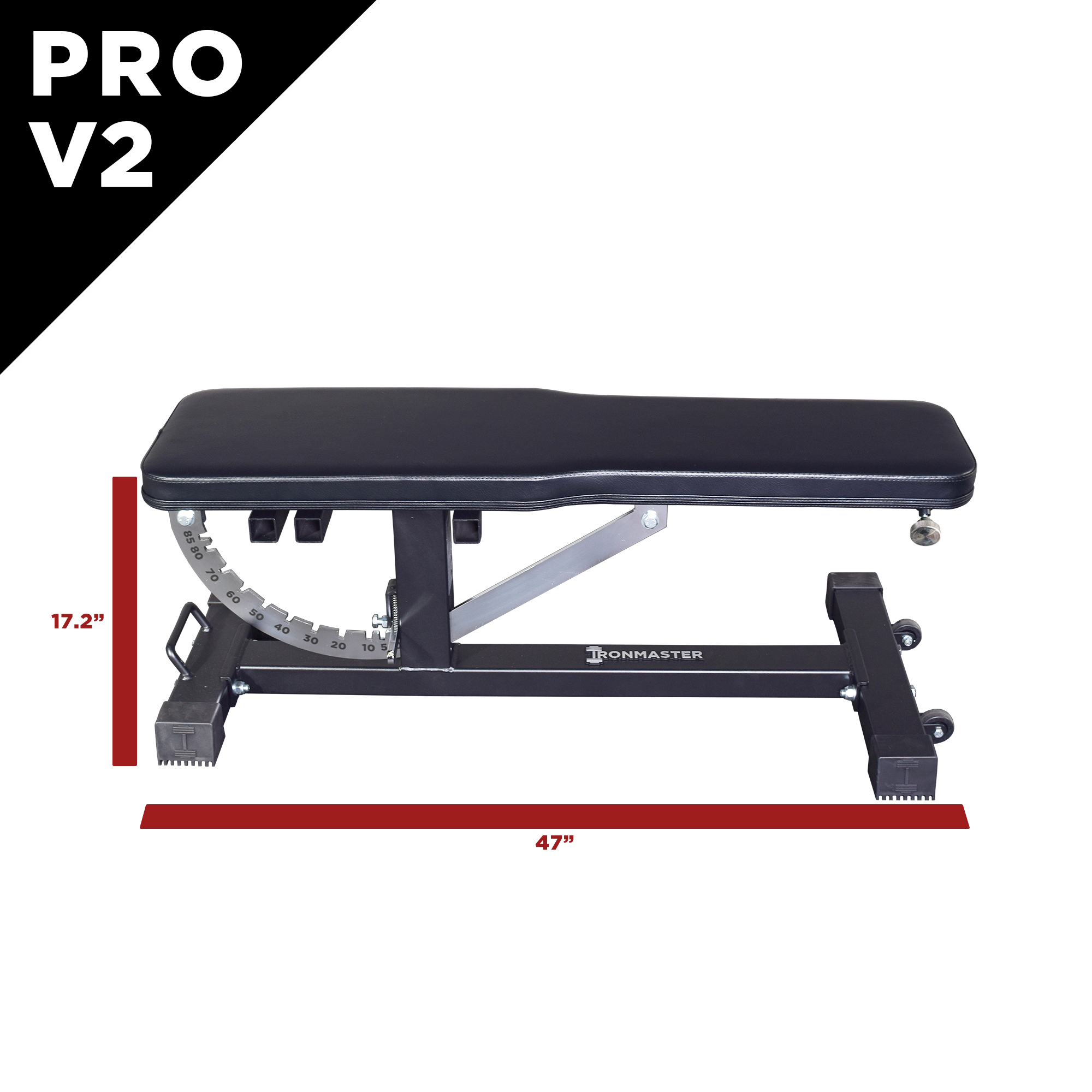 Ironmaster Super Bench PRO V2, adjustable weight bench